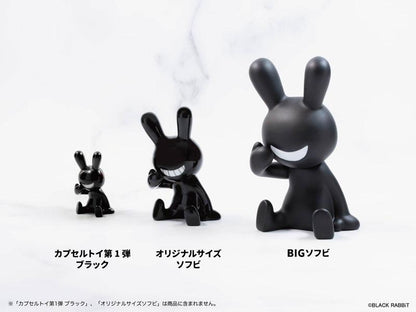 [預訂] BLACK RABBiT BIG SOFVI COLOR：黑色 軟膠模型《24年5月預約》