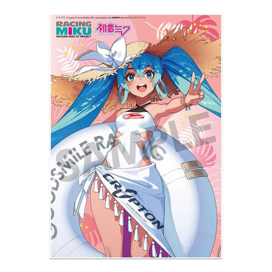 [Pre-order] Racing Driver Hatsune 2024 Tropical Ver. Visual Stand "Reservation for August 24"