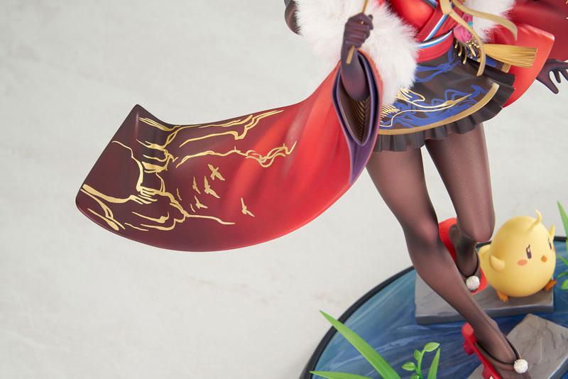 ≪碧藍航線 能代 祭典的祕境？Ver.≫ 1/7模型特寫：和服袖子、腿部及小雞配件。