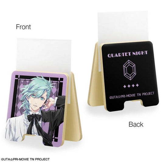 [預訂] 劇場版 歌之王子殿下♪ TABOO NIGHT XXXX 木製便條座 設計03(美風藍)《25年10月預約》