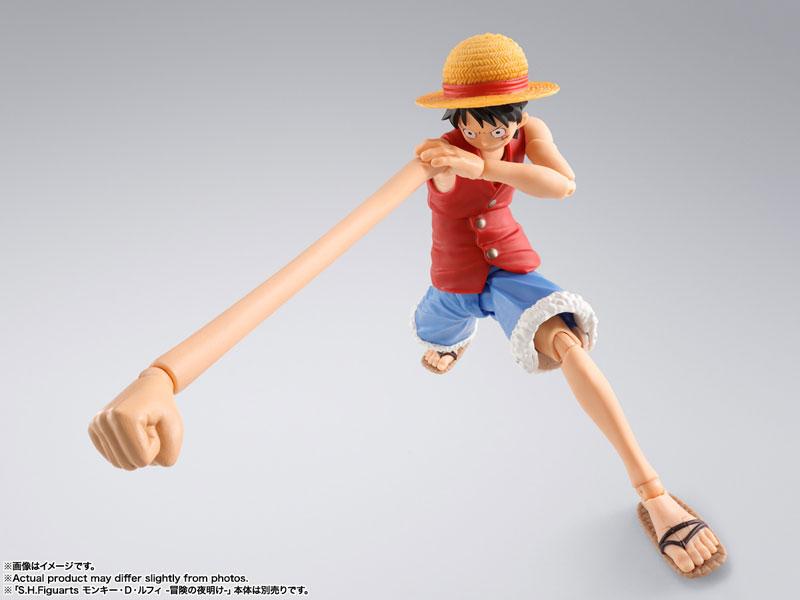 [預訂] S.H.Figuarts 蒙奇·D·路飛 -冒險的黎明- 橡皮橡皮的可選配件套裝 『ONE PIECE 海賊王』《25年2月預約》