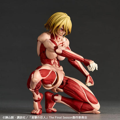[期間限定](特典) REVOLTECH Amazing Yamaguchi 進擊的巨人 女型巨人（再販）《26年4月預約》