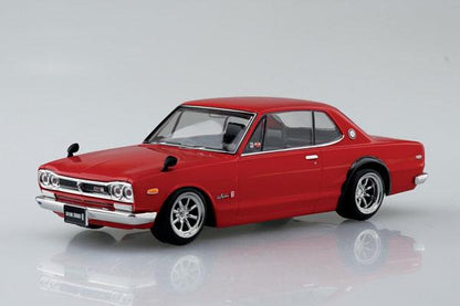 [預訂] 樂Pla Snap套件 No.16CU-RD 日產 C10 Skyline 2000GT-R 客製化輪框 (紅色) 模型《25年10月預約》