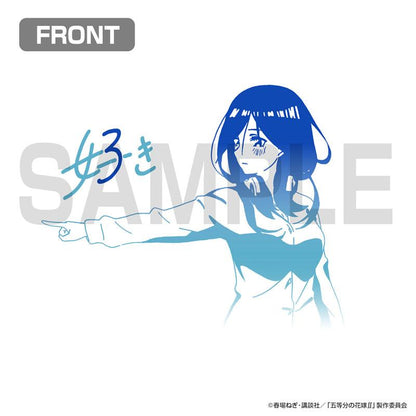 [預訂] 五等分的花嫁∬ 中野三玖 Emotional T恤/WHITE-S《25年8月預約》