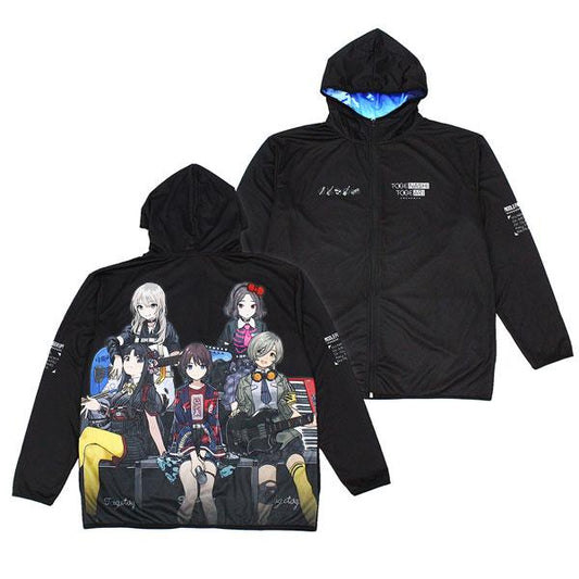 [預訂] Girls Band Cry 原創 TOGENASHI TOGEARI 全綵圖案快乾連帽衫 形象照Ver./XXL《25年11月預約》