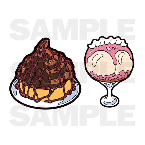 [期間限定]《莉可麗絲》短篇動畫 錦糸町丸井POP UP SHOP事後通販 半立體橡膠磁鐵（全2種）《25年8月預約》