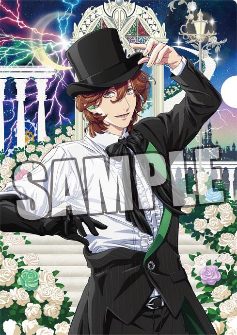 [預訂] 劇場版 歌之王子殿下♪ 透明文件夾 Main Visual Ver.「壽嶺二」形象圖，戴高帽，穿燕尾服。