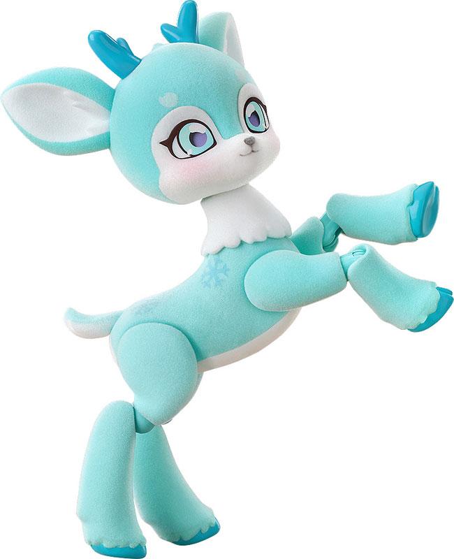 [預訂] 黏土人 鹿 薄荷Ver.，藍色鹿玩偶，可愛造型。