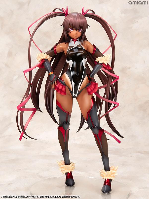 對魔忍雪風 水城雪風 限定版 1/6 完成品模型站立全身像。