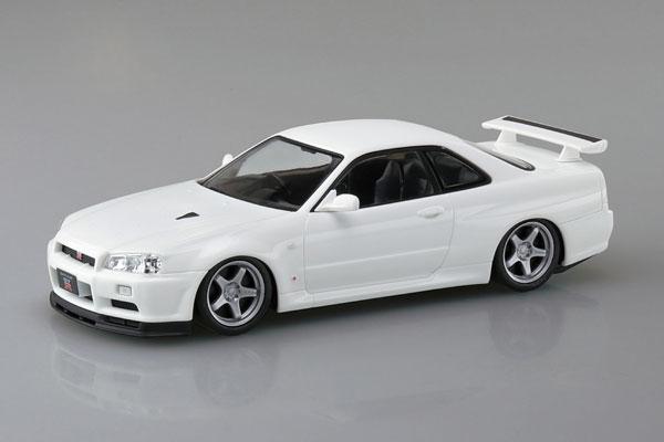 [預訂] 樂Pla Snap套件 No.12CU-WP 日產 R34 Skyline GT-R 客製化車輪(珍珠白) 模型《25年10月預約》