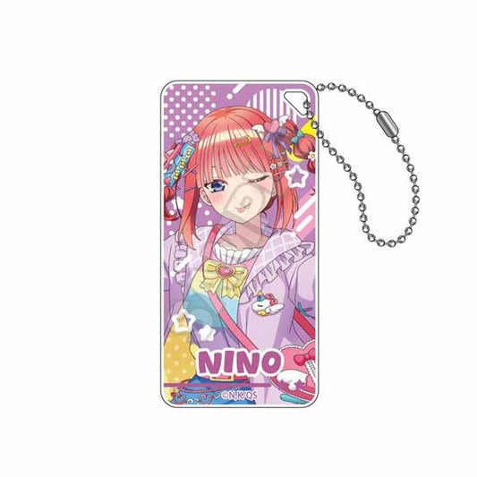 [Pre-order] Quintuple Hanayome∽ Pastel Fashion Domitria Keychain Jr. Nakano Nino "Reservation for September 24"