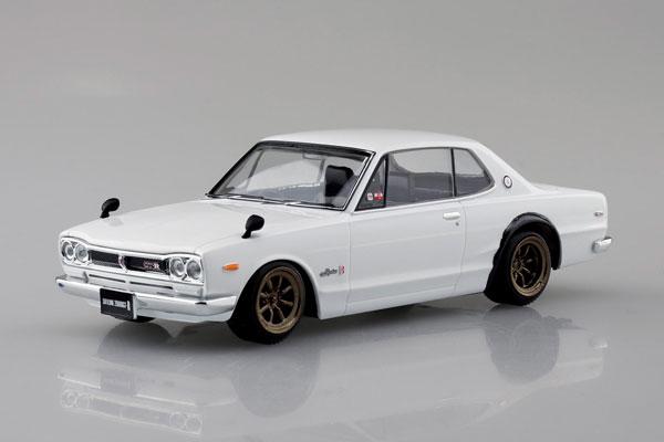 [預訂] 樂Pla Snap套件 No.16CU-WH 日產 C10 Skyline 2000GT-R 客製化輪圈 (白色) 模型《25年10月預約》