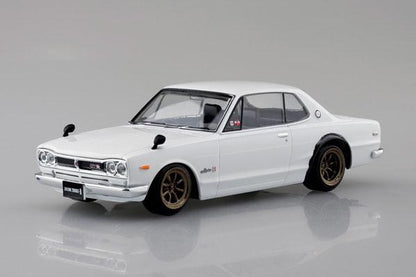 [預訂] 樂Pla Snap套件 No.16CU-WH 日產 C10 Skyline 2000GT-R 客製化輪圈 (白色) 模型《25年10月預約》