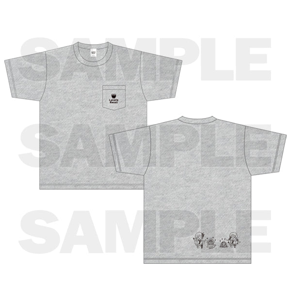 [期間限定]《莉可麗絲》短篇動畫 錦糸町丸井POP UP SHOP事後通販 T恤(Black/Grey)《25年8月預約》