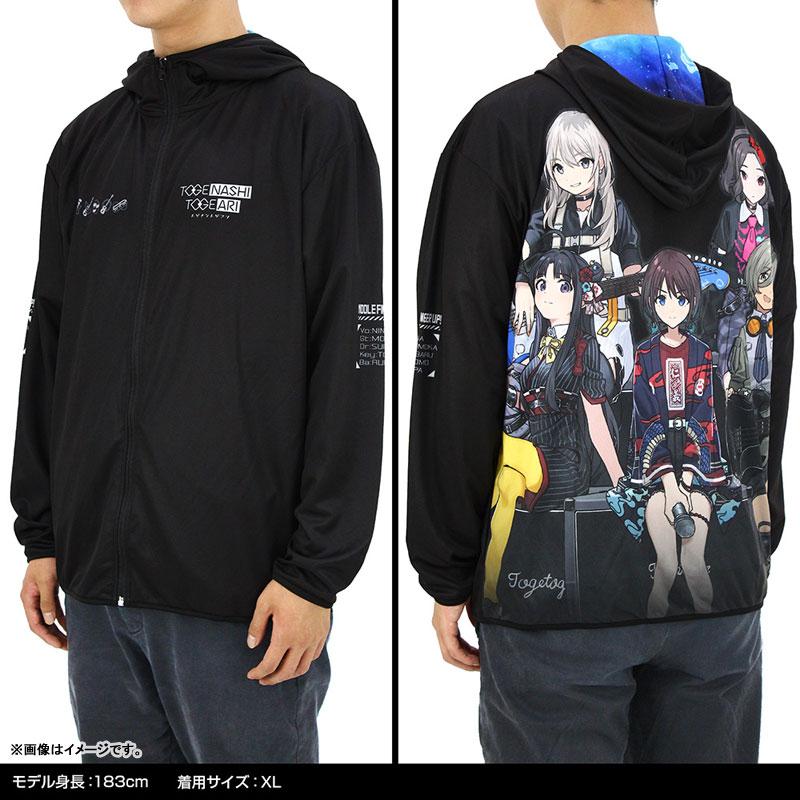 [預訂] Girls Band Cry 原創 TOGENASHI TOGEARI 全綵圖案快乾連帽衫 形象照Ver./XXL《25年11月預約》