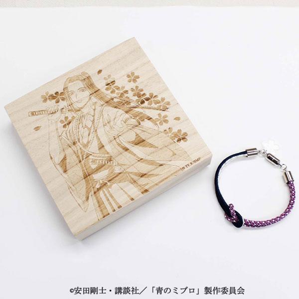 [預訂] TV動畫『青之壬生浪』 京組紐手鍊(桐木盒裝) 沖田總司 紫《25年6月預約》
