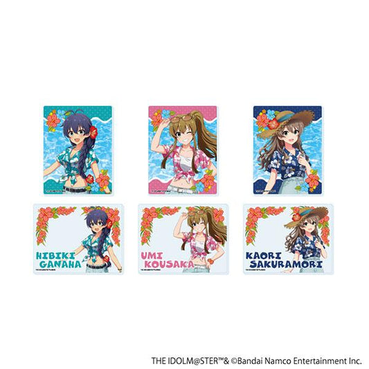 [預訂] 壓克力卡片「偶像大師 百萬人演唱會！」04/嗨！ver. 原創插圖 6個入BOX《25年10月預約》
