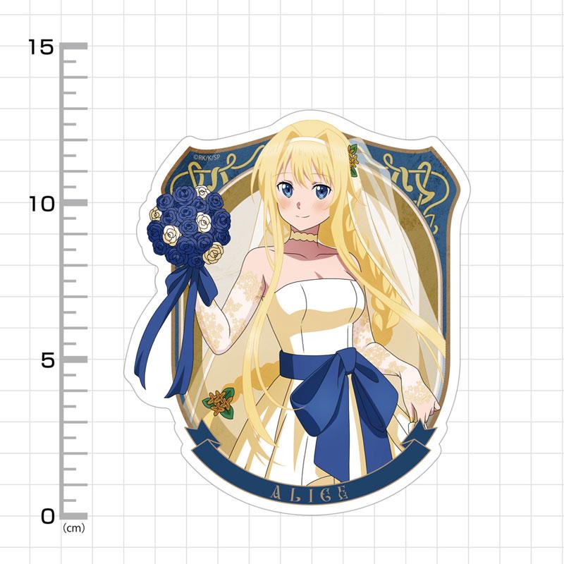 [預訂] 刀劍神域 原創 亞莉絲 戶外對應貼紙 婚紗Ver.《25年11月預約》