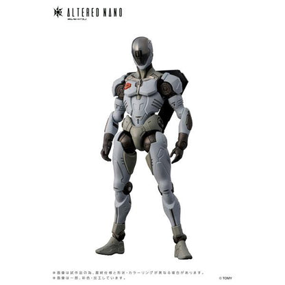 Altered Nano AN-01 Alt FRIGATE〈護衛艦〉可動人偶模型，灰白色機甲造型。