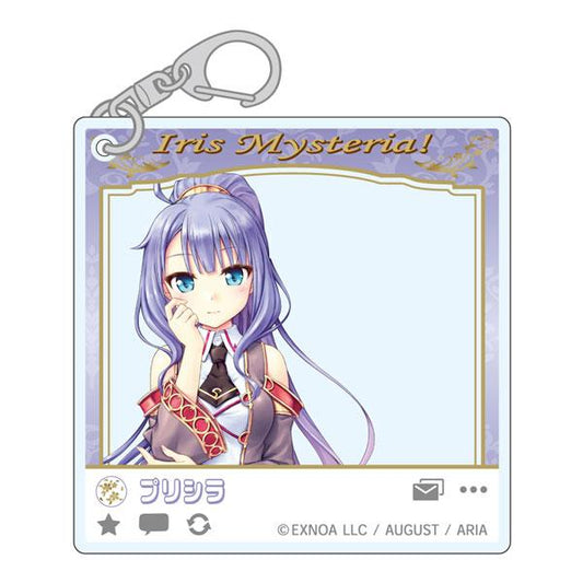 [Pre-order] Secret of Alice! SNS style keychain Priscilla "Reservation for February 25"