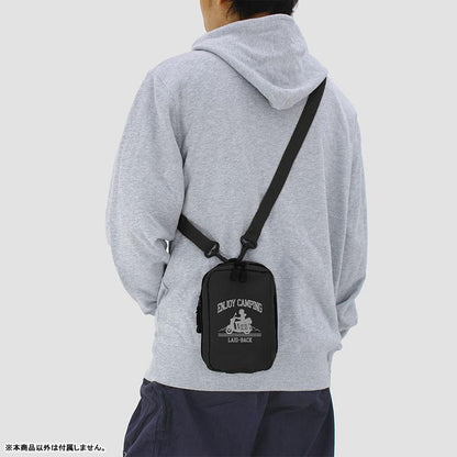 [預訂] 『搖曳露營△ SEASON3』 剪影機車 志摩凜 迷你肩揹包/BLACK《25年10月預約》