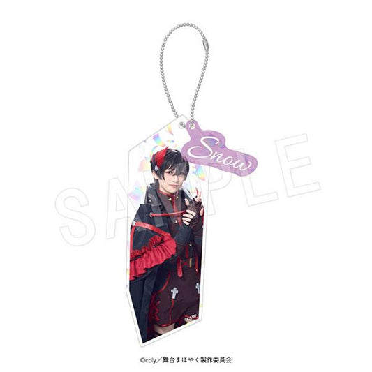 [Reservation] Stage "Magician's Promise" Festival Series Exhibition Holographic Keychain Snow (Kita's Festival Clothes) "Reservation for September 24"