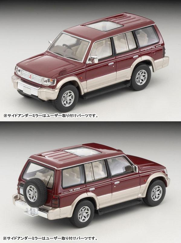 [預訂] Tomica Limited Vintage NEO LV-N206b 三菱 帕傑羅 中型車頂寬 VR (紅色/米色) 96年款《25年2月預約》