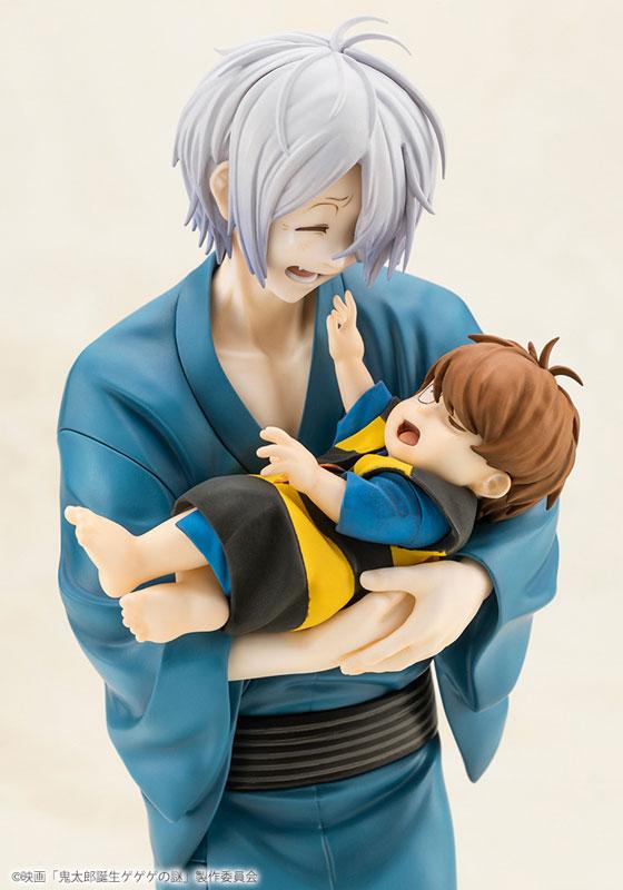 [預訂] 電影「鬼太郎誕生 咯咯咯之謎」鬼太郎之父 ＆ 赤子鬼太郎 完成品模型《26年1月預約》