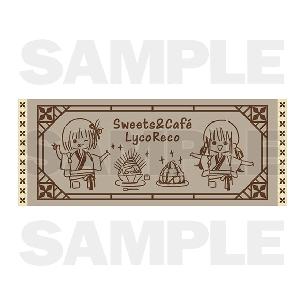 [期間限定]《莉可麗絲》短篇動畫 錦糸町丸井POP UP SHOP事後通販 提花浴巾《25年8月預約》