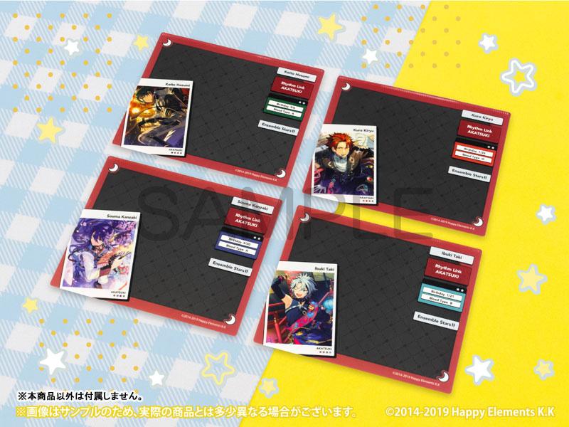 [預訂] 偶像夢幻祭 DECOPAD，展示蓮巳敬人等四款角色設計。