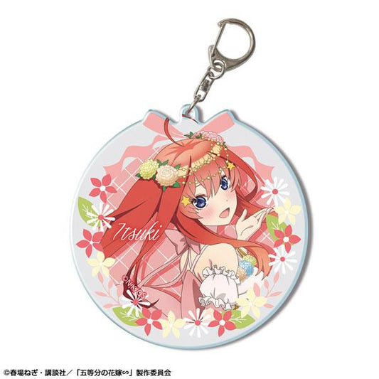 [Pre-order] Five-quarter Hanayome∽ Large Keychain Design 05 (Nakano Satsuki/Flower Fairy ver.) (Resale) "September 24 Pre-order"