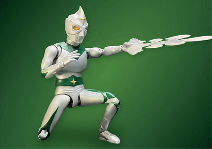 [預訂] HERO ACTION FIGURE NEXT鏡子超人完成品模型，持劍擺姿勢。