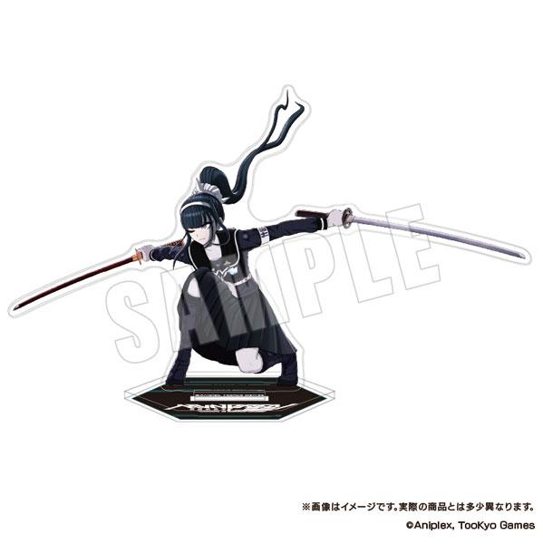 [預訂] 最終防衛學園 兇鳥狂死香 立牌：持雙刀的站姿角色。