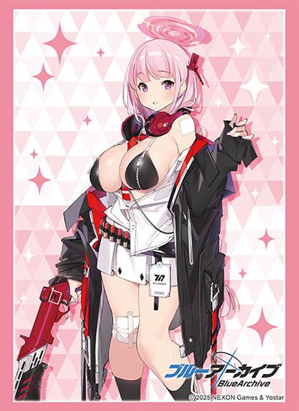 [預訂] 蔚藍檔案『英美』卡片套，粉髮角色持槍立繪，武士道Collection高級版 Vol.4817其中一款設計。