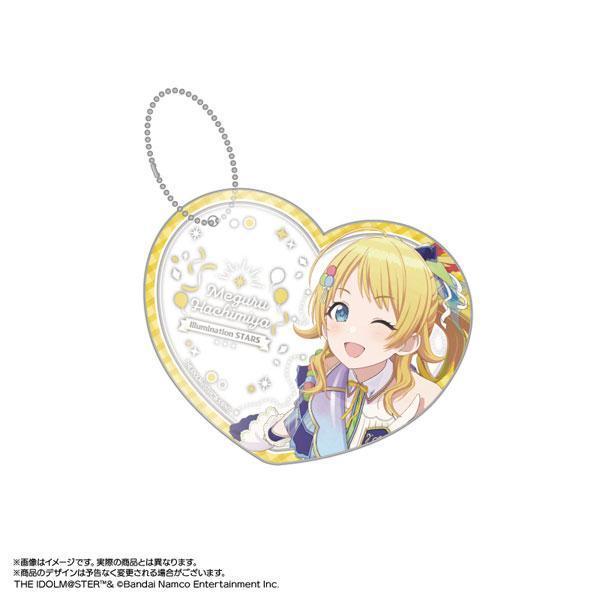 [預訂] 八宮巡 Pikuria 心形掛件立牌，眨眼微笑。