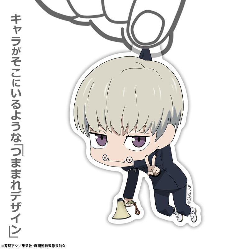 [預訂] 咒術迴戰 狗卷棘 壓克力被夾起，手持擴音器，比V手勢的可愛Q版造型。