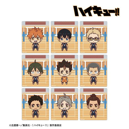 [Pre-order] Volleyball boy! ! Exchange Chokonto! Acrylic cards ver.A 9 pieces in BOX "March 25 reservation"