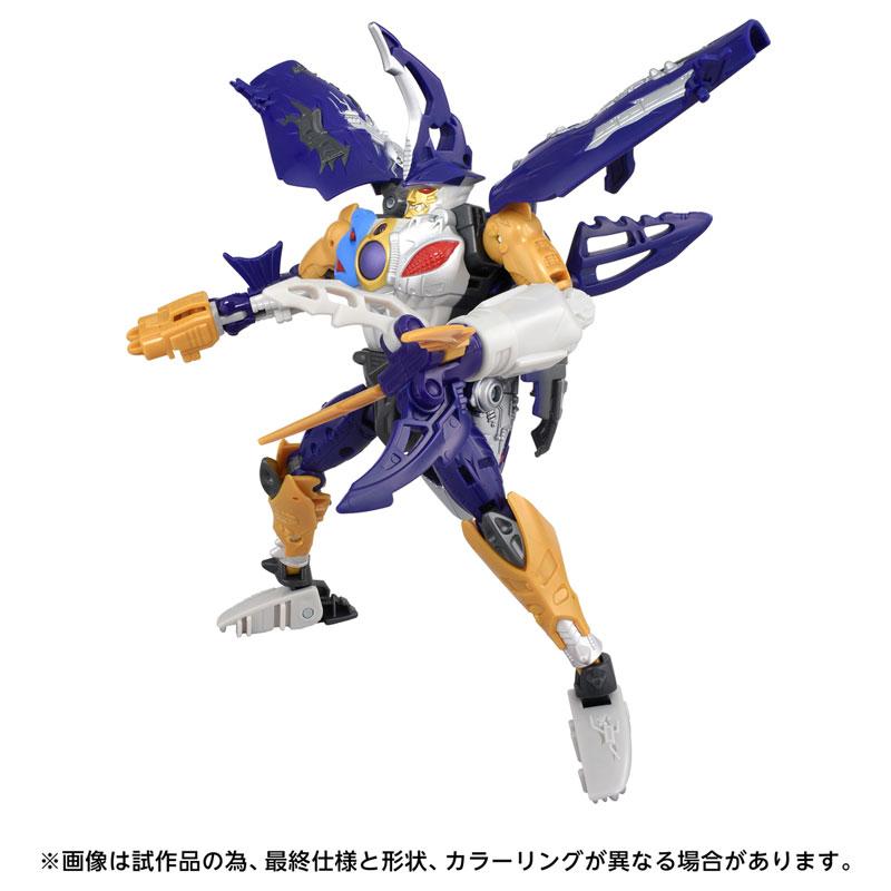 [預訂] 變形金剛 AOTP-15 天鯊(RID 2001Universe) 玩具人型站立展示。