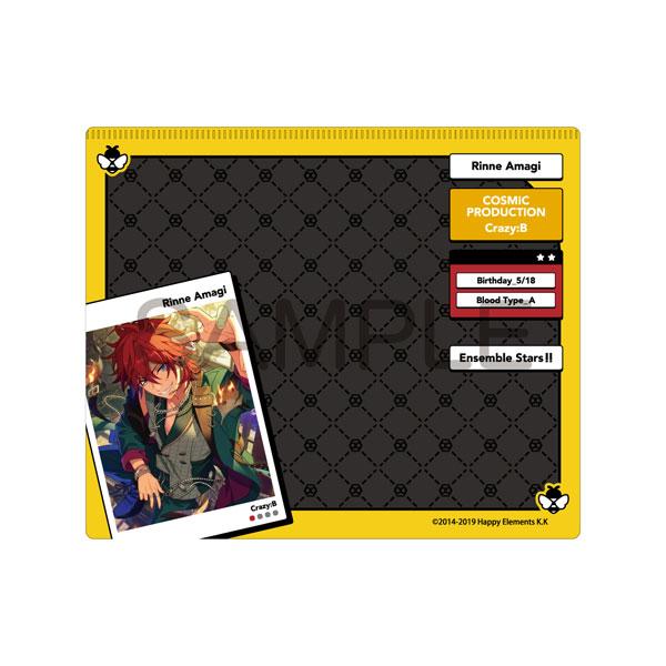 [預訂] 偶像夢幻祭 DECOPAD，天城燐音角色設計，黃色邊框背景，附角色圖卡。