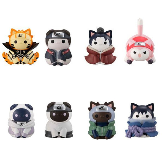 [Pre-order] MEGA CAT PROJECT Naruto Shippuden NYARUTO! The battle begins! The Fourth Great Ninja War: 8 pieces in BOX (resale) "Pre-order for December 24"