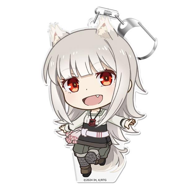 [Pre-order] TV animation "MERCHANT MEETS THE WISE WOLF" Puni Colle! Keychain (with base) Miraku "Reservation for August 24"