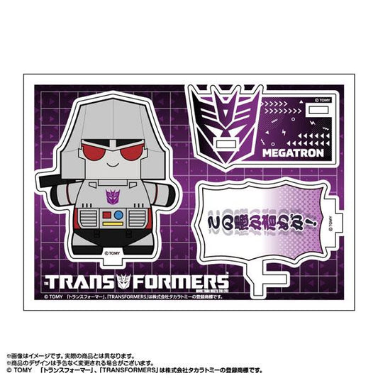 [Pre-order] Mochi Robot Transformers stand-up sign McGarden "Reservation for July 24"