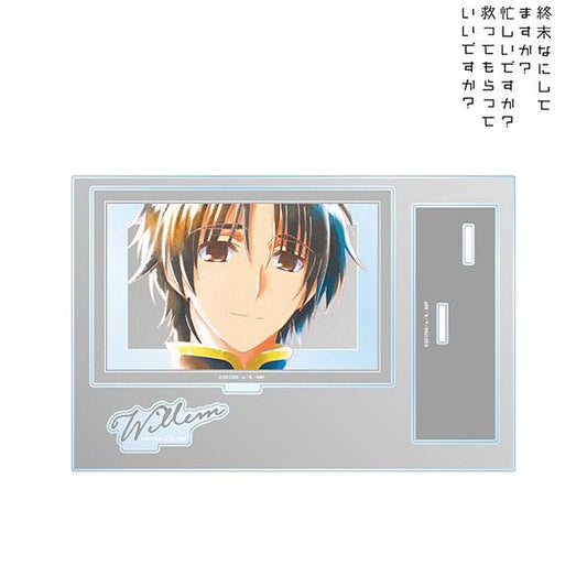 [Pre-order] What are you doing at the end of the world? Are you free? Can you come to the rescue? The BIG stand that comes with William's Ani-Art aqua label accessories "Reservation for October 24"