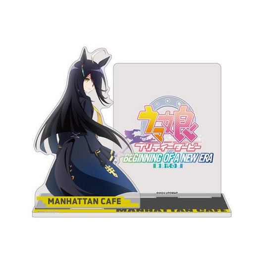 [Pre-order] Theatrical version of "Jockey Girl Pretty Derby: The Door of the New Era" Acrylic smartphone stand Manchester City Teahouse "Reservation for August 24"