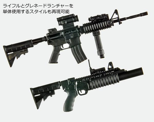 [預訂] LittleArmory M4A1＆M203類型2.0 1/12 模型（再售）《24年11月預約》