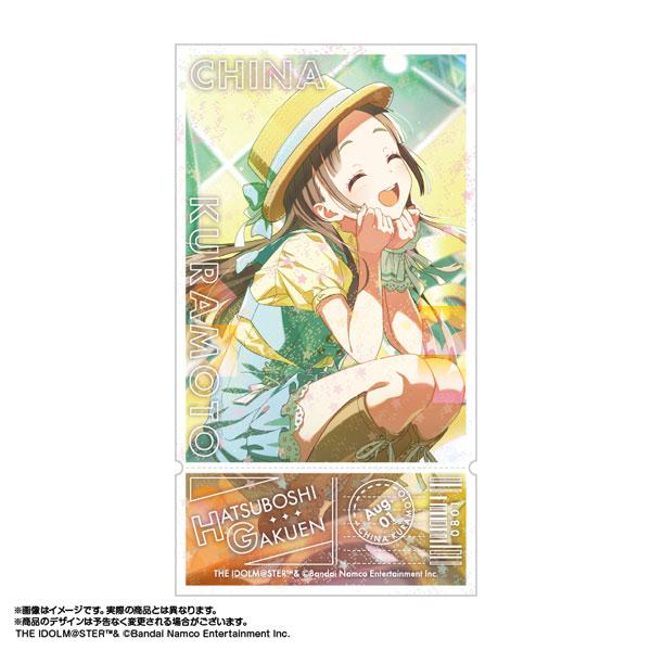 [預訂] 學園偶像大師 票券風模切貼紙 vol.2 倉本千奈《25年10月預約》