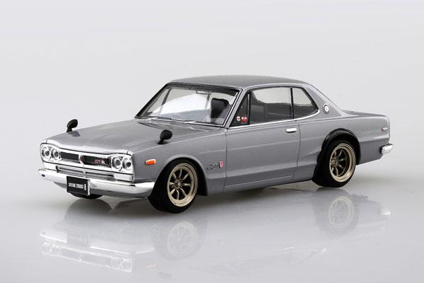 [預訂] 樂Pla Snap套件 No.16CU-SV 日產 C10 Skyline 2000GT-R 客製化輪圈 (Silver) 模型《25年10月預約》
