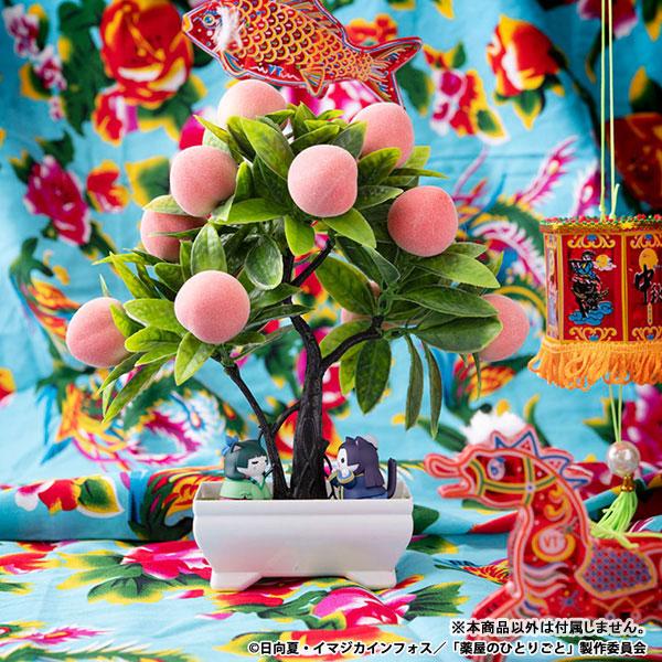 [預訂] 藥師少女的獨語喵!系列盆栽場景，內含兩隻貓咪造型公仔，為8個入BOX其中一款設計。