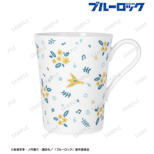 [預訂] TV動畫 藍色監獄 Noritake Collabo 蜂樂回 花鳥設計 馬克杯《25年2月預約》