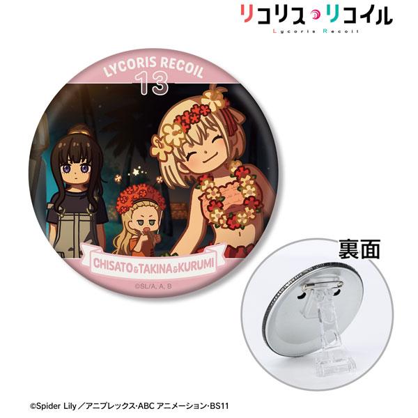 [預訂] TV動畫「Lycoris Recoil 莉可麗絲」 錦木千束＆井之上瀧奈＆胡桃 Yuru Koma 3WAY徽章 ver.B《25年9月預約》
